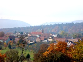 Vue de Dimbsthal, Bas-Rhin